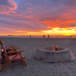 Romantic Bonfire for Two