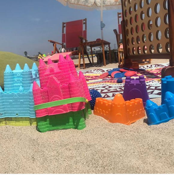 Games Package including 3 Corn hole, 3 Giant Connect Four, 3Giant Jenga, Paddle Ball sets, Frisbee